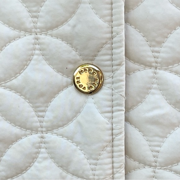 MARC NEW YORK ~ Fantastic Quilting! Winter White Jacket ~ Size Large - Picture 5 of 17
